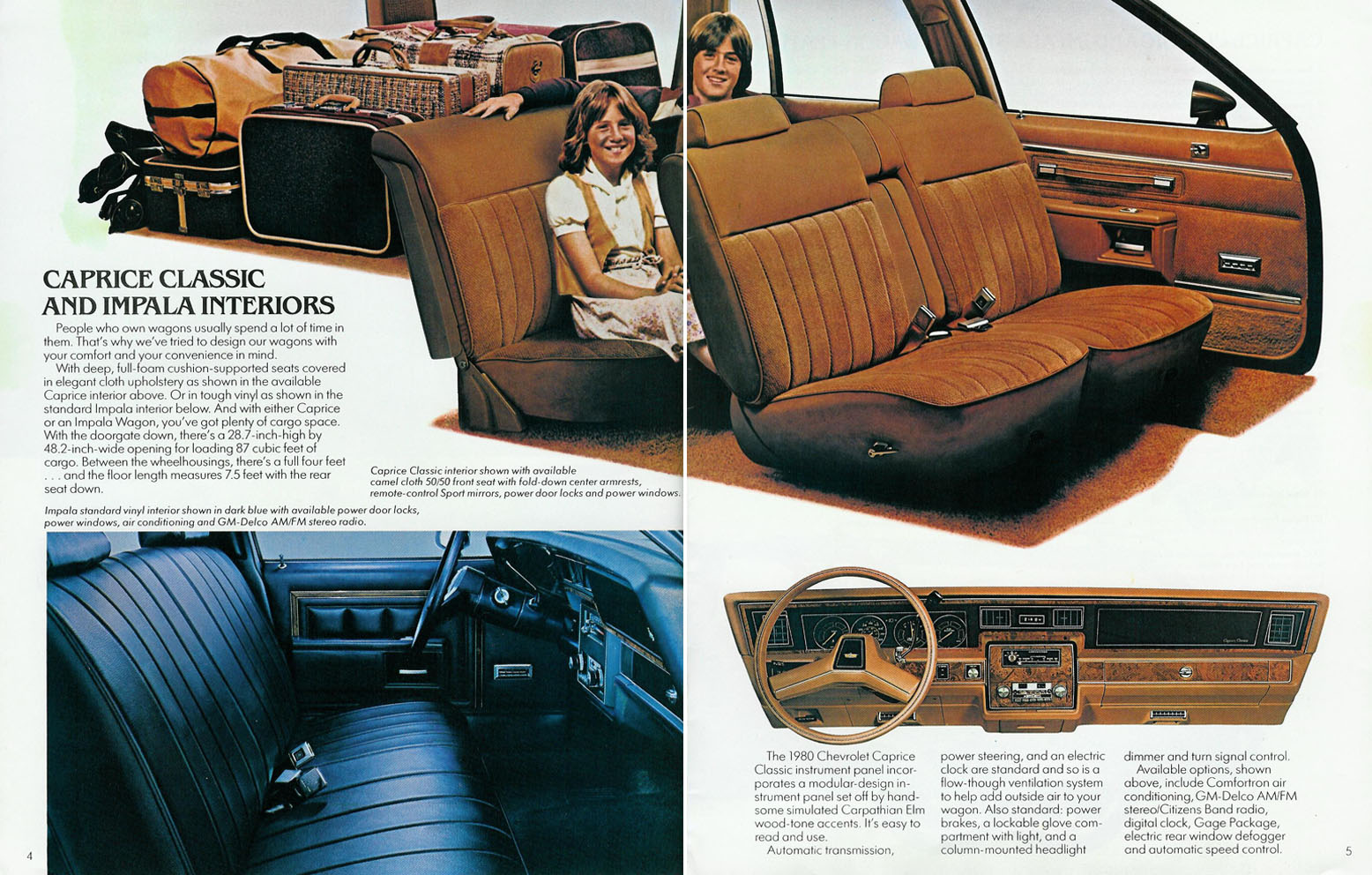 1980 Chevrolet Wagons Brochure Page 6